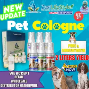 PET COLOGNE DIY KIT PRODUCTS
