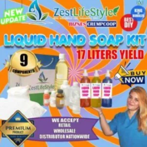 HANDSOAP DIY KIT 17 LITERS ZESTLIFESTYLE