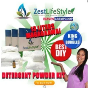 DETERGENT POWDER LAUNDRY DIY KIT
