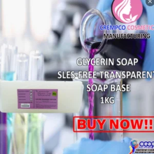 GLYCERIN SOAP SLES FREE TRANSPARENT