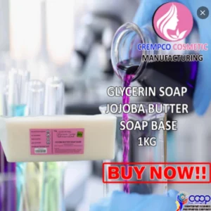 GLYCERIN SOAP JOJOBA BUTTER SOAP BASE 1KG