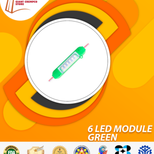 6 LED MODULE GREEN