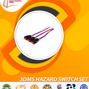 3DMS HAZARD SWITCH SET