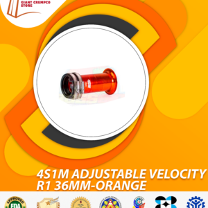4S1M ADJUSTABLE VELOCITY R1 36MM-ORANGE