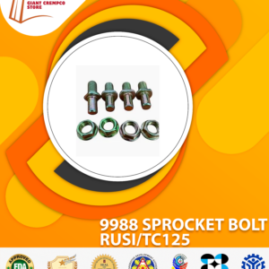 9988 SPROCKET BOLT RUSI/TC125